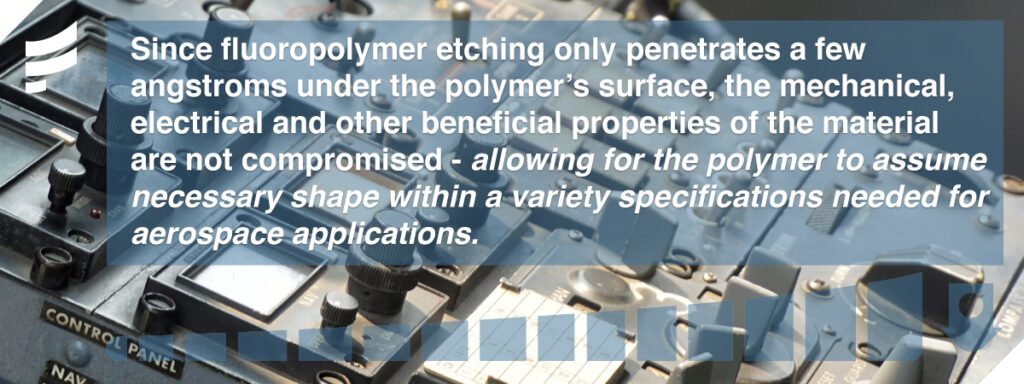 Fluoropolymer Etching Graphic