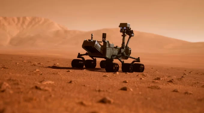 Fluoropolymers on Mars Rover
